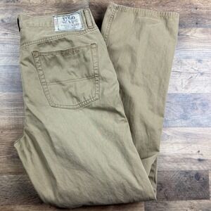 Polo Ralph Lauren Pants Mens 36x32 Beige‎ Chino